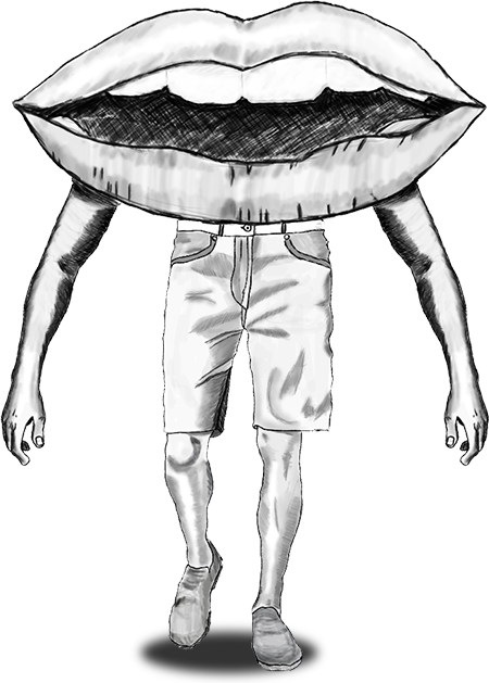 imagem de um boneco boca